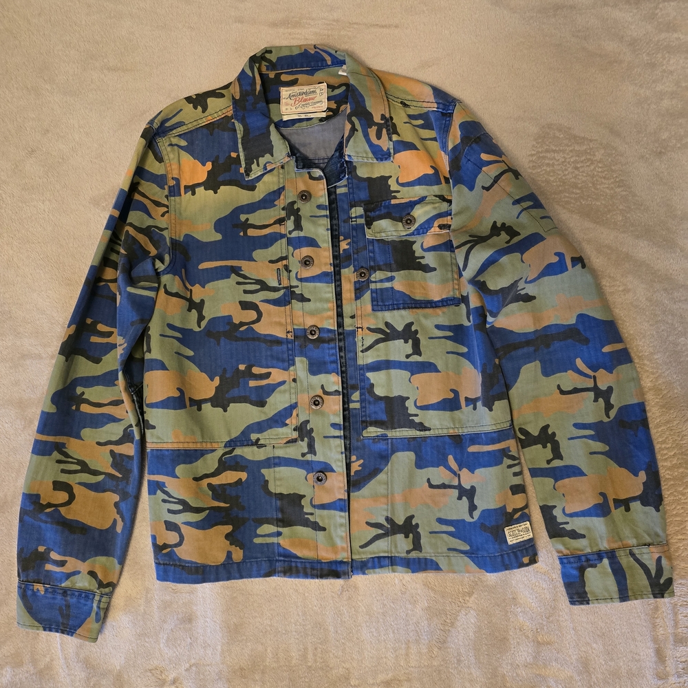 Scotch & Soda Multicolor Camouflage Shirt